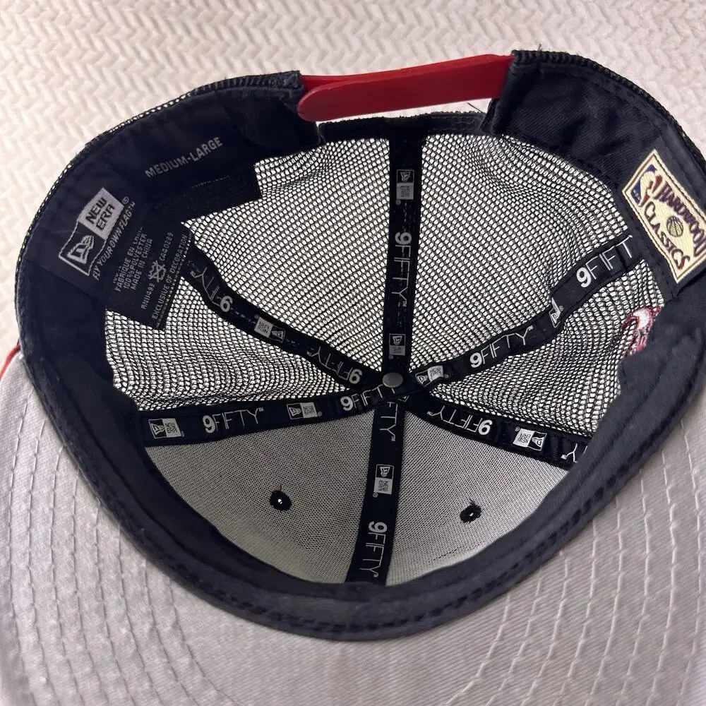 Chicago Bulls Hat New Era 9Fifty NBA Hardwood Classics Mesh Snapback‎ M-L